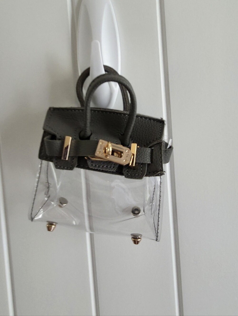 Inspired Mini Birkyn Bag Charm (PVC Material)
